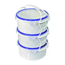 Ételhordó 3 részes hermetikusan záródó 1,5 L 27x15 cm