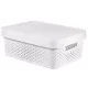 CURVER INFINITY kosár tetővel 11 L 36,3x3,8x27 cm fehér