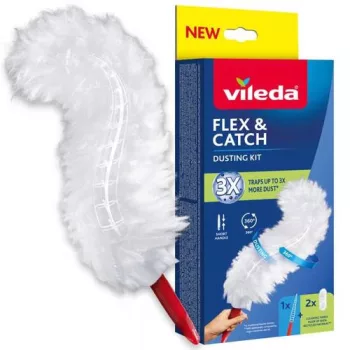 VILEDA FLEX&CATCH rövid porseprű