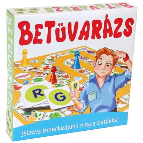 Betűvarázs társasjáték 22x22x4 cm