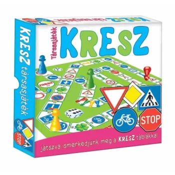 Kresz társasjáték 22x22x4 cm