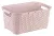 HOBBY LIFE Ruháskosár rattan stílusú 26 L 31,5x50x22,5 cm