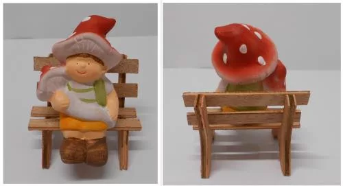 Gyerek figura dekoráció 11,5 cm