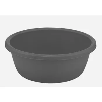 Lavór kerek szürke 53,5x8,5 cm