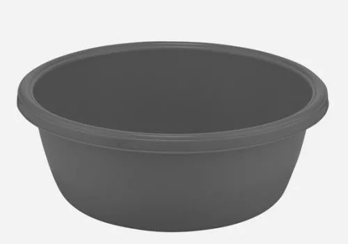 Lavór kerek szürke 53,5x8,5 cm