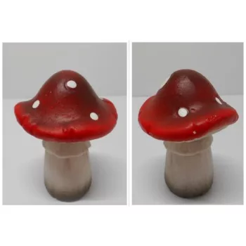 Őszi dekor gomba 10 cm