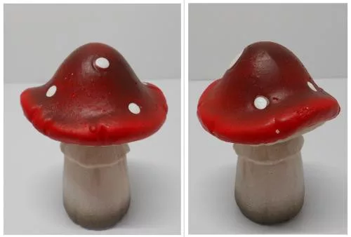 Őszi dekor gomba 10 cm