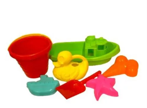 Hajó kis homokozóval 33x15x16 cm