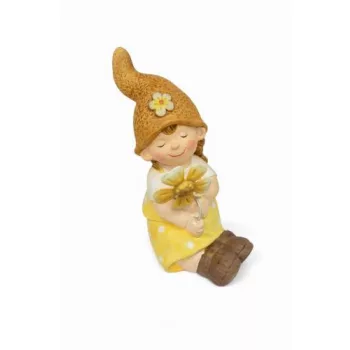 Gyerek figura ülő 15 cm