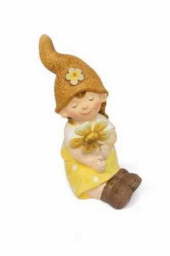 Gyerek figura ülő 15 cm