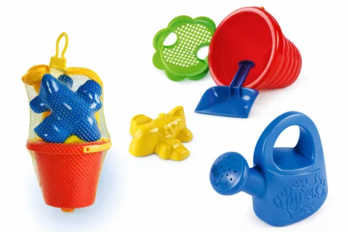 Kis hullámos homokozó szett 5 darabos