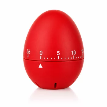 CULINARIA Konyhai időmérő tojás 7 cm piros