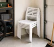 MISTRAL kerti szék 46,5x52,5x82 cm műanyag fehér