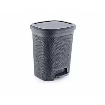   Hobby Life Diamond Szemetes műanyag 15 L betéttel 25,8x31,3x37,3 cm szürke
