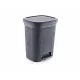 Hobby Life Diamond Szemetes műanyag 15 L betéttel 25,8x31,3x37,3 cm szürke