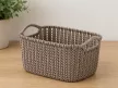 CURVER Knit szögletes tároló kosár 3 L XS 16,7x13,7x24,7 cm