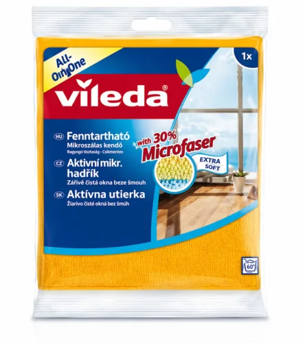 VILEDA Ablaktörlő kendő 40x36 cm