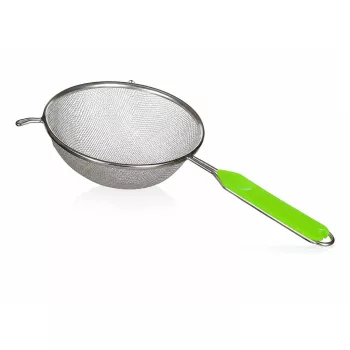 CULINARIA Fém szűrő 16 cm zöld