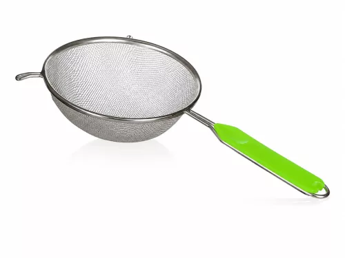 CULINARIA Fém szűrő 16 cm zöld