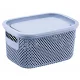 HOBBY LIFE Fedeles tároló 6 L 21,7x26,7x1 cm kékes szürke