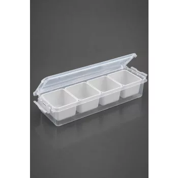 HOBBY LIFE Rendszerező 4 részes 2,5 L 4x36,5x6,2 cm