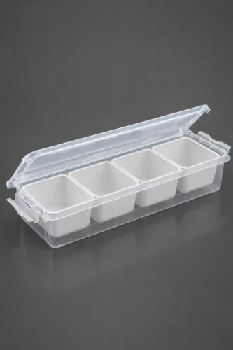 HOBBY LIFE Rendszerező 4 részes 2,5 L 4x36,5x6,2 cm