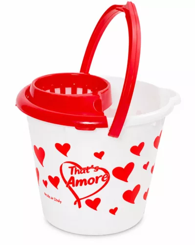 AMORE Felmosó vödör csavaróval 12 L