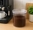 Fűszertartó vákumzáras átlátszó kerek 0,6 L 11x11x9,8 cm