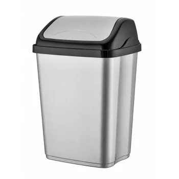   HOBBY LIFE VITTORIO Billenőtetős szemetes 35 L 30,7x38,5x56,3 cm szürke