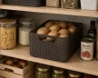CURVER Style M rattan hatású kosár barna 18 L 17x38,6x28,7 cm