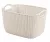 CURVER Knit kosár téglalap alakú 19 L fehér 40x30x23 cm
