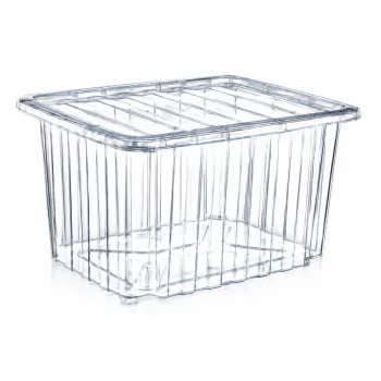   POLY TIME Univerzális tároló box 23 L 35,5x43x23 cm átlátszó