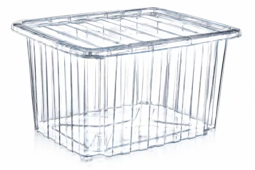 POLY TIME Univerzális tároló box 23 L 35,5x43x23 cm átlátszó