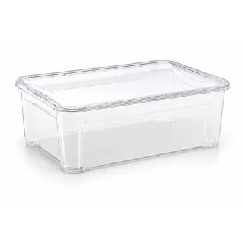   CURVER T-box tárolódoboz M méretben 32 L 39x55,5x19 cm átlátszó