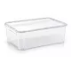 CURVER T-box tárolódoboz M méretben 32 L 39x55,5x19 cm átlátszó