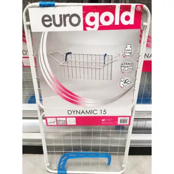  EURO GOLD Dinamic 15 Radiátorra akasztható ruhaszárító 107x54 cm
