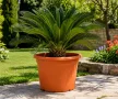 MITHOS Virágcserép 50 cm terracotta