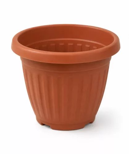 Cserép 50 cm-es terrakotta 38 L 50x37,5 cm műanyag