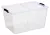 HOME BOX Flex tároló 50 L 56x39x30 cm átlátszó