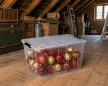 HOME BOX Flex tároló 50 L 56x39x30 cm átlátszó