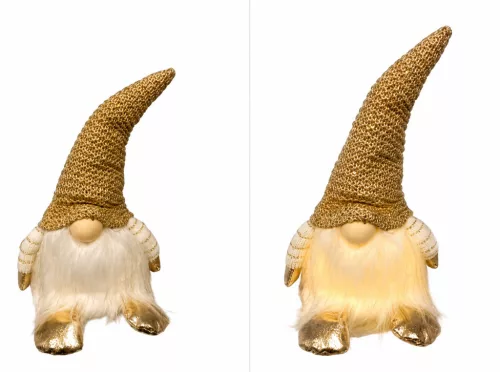 Manó figura világító 48 cm