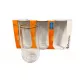 Üvegpohár 3 darabos 0,47 L 15x6,5 csomagolás: 29x7x15,3 cm