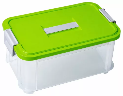CURVER Box tároló doboz 9,4 L 17,50x37x22 cm zöld tetővel