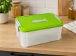CURVER Box tároló doboz 9,4 L 17,50x37x22 cm zöld tetővel
