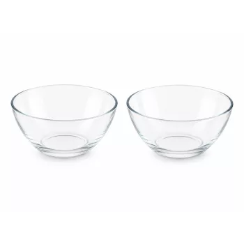 Üveg tál 0,95 L 2 darab 17x8,5 cm