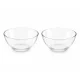 Üveg tál 0,95 L 2 darab 17x8,5 cm