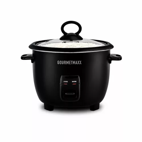 GOURMETmaxx Rizsfőző Üvegfedővel 400W 1L