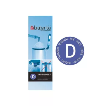 Brabantia Szemeteszsák 15l 20 db /D/ trans.