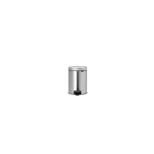Brabantia PEDAL BIN NEWICON pedálos szemetes 5L MATT STEEL FPP