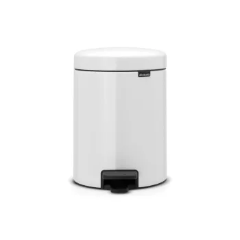   Brabantia PEDAL BIN NEWICON pedálos szemetes 5 L 29,1x27,2x20,5 cm fehér
